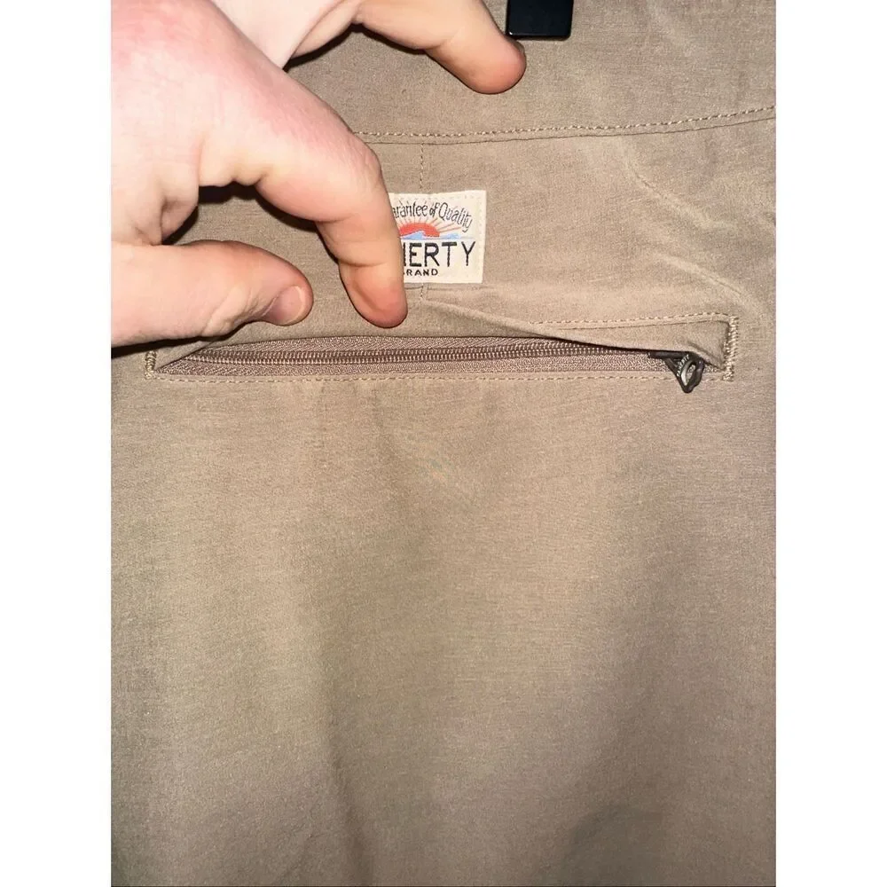 Faherty Men's All Day Shorts Khaki Size 42